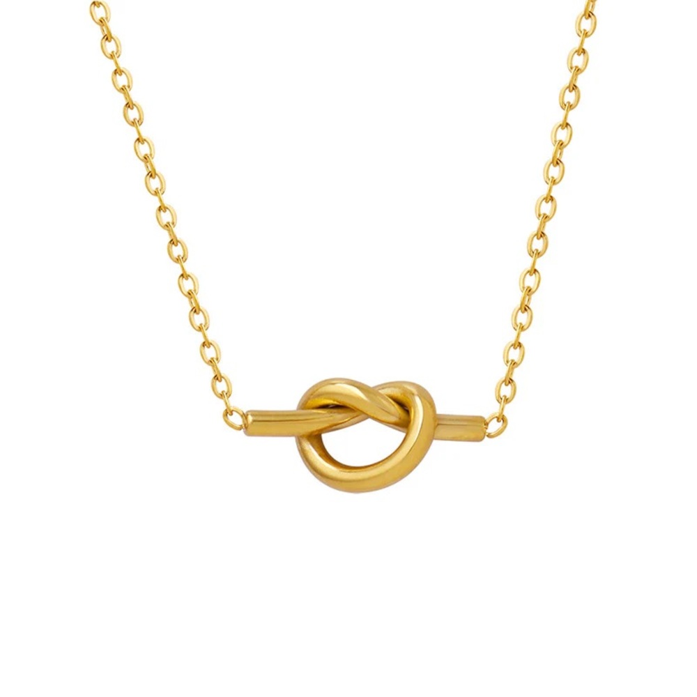 18K Gold Plated Connection Necklace*Dainty Necklace